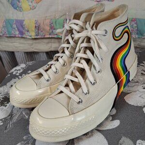 Converse | Pride High-top Sneakers. Size 8